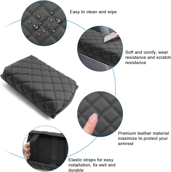 SXCY for 2024 2025 Kia Seltos Armrest Cover for Kia Seltos 2025 Accessories - Image 6