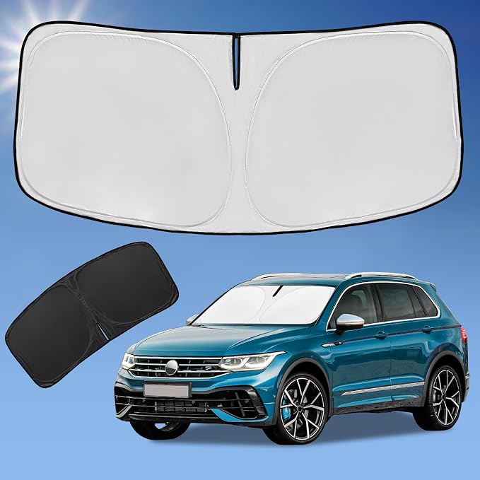 Sun Shade Sunshade for Volkswagen Tiguan 2018-2023 2024 2025 Windshield Cover by ZOIBVCARSUNSHADE