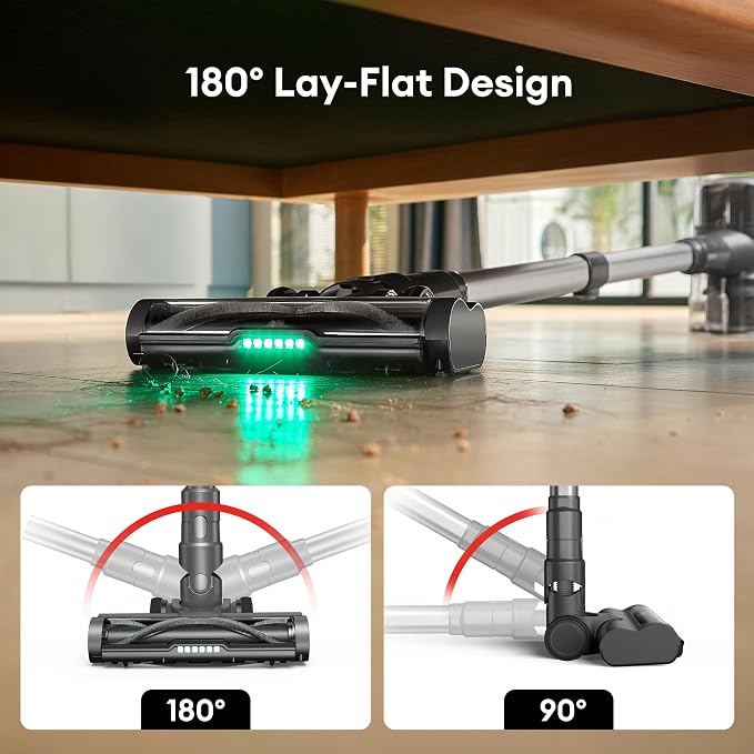 Ultenic Cordless Vacuum Cleaner, 450W 40Kpa Stick Vacuum - Image 5