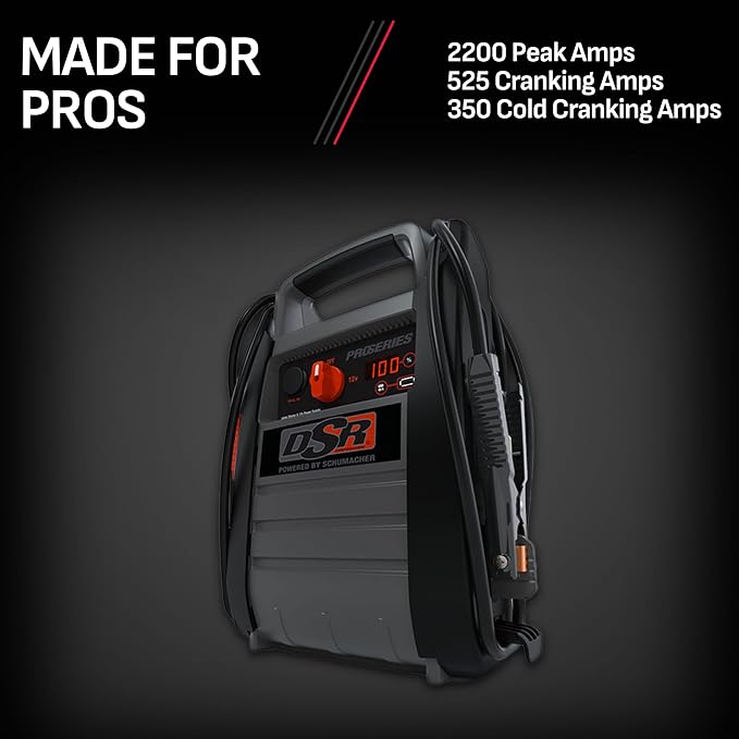 Schumacher Electric DSR ProSeries Car Battery Jump Starter - Image 7