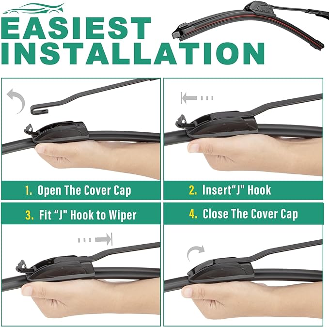 28" 18" 12" Windshield Wiper Blades Replacement - Image 7