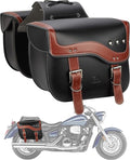 KEMIMOTO Motorcycle Saddlebags, 30L Large Capacity Saddle Bags Motorcycles by kemimoto