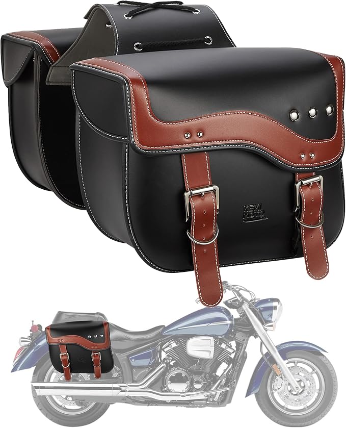 KEMIMOTO Motorcycle Saddlebags, 30L Large Capacity Saddle Bags Motorcycles - Image 7