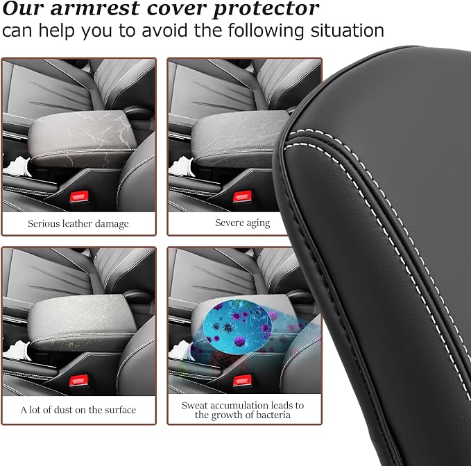 SKTU for 2025 VW Tiguan Accessories Center Console Cover for 2025+ Volkswagen - Image 7