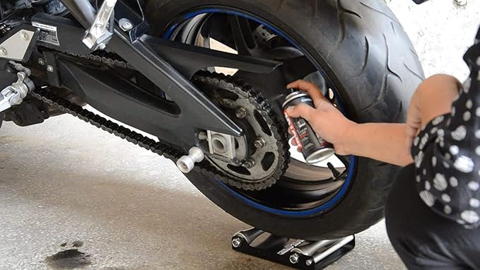 GRAND PITSTOP Motorcycle & Powersports Maintainence Stand Wheel Cleaning Wheel - Image 4