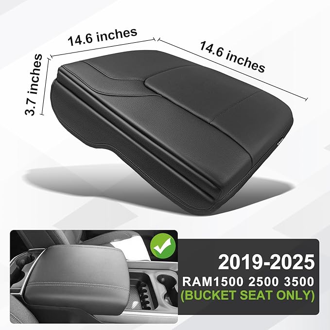 Muslogy Center Console Armrest Cover Compatible - Image 2