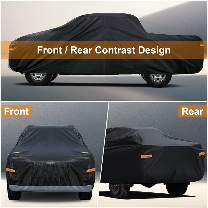 Kayme Truck Cover Custom Fit GMC Canyon Crew Cab Long Bed. Full Exterior Heavy - Image 5