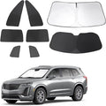 TINGLU Window Shades for Cadillac XT6 2020-2025 Accessories Side Full Windows by TINGLU