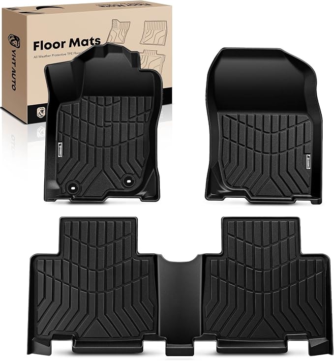 YHTAUTO Floor Mats Fit 2013-2018 Toyota RAV4, TPE All Weather Car Mats by YHTAUTO