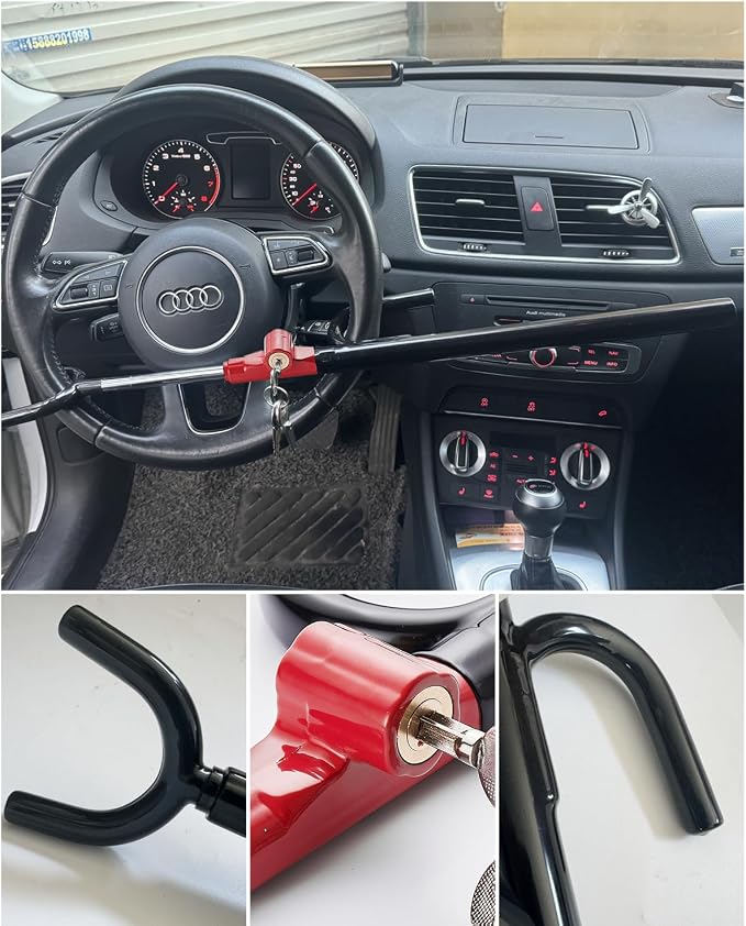 Steering Wheel Lock Anti-Theft car Device Car Wheel Locks Heavy Duty Vehicle - Image 6
