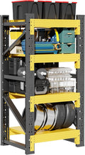 4-Tier Storage Shelves, Adjustable Industrial Metal Shelf System, 000lbs by Unknown