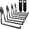 QUELIEN Large Garage Hooks, Heavy-Duty 7.5 in Cord Organizer by QUELIEN
