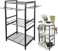 3 Tier Garden Tool Organizer, Yard Tool Tower Rack, Tool organizer up to 78 by CROSDE