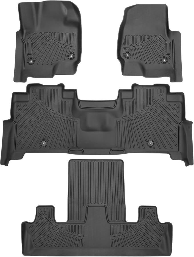 Powerty Floor Mats for 2018-2024 Ford Expedition by Powerty