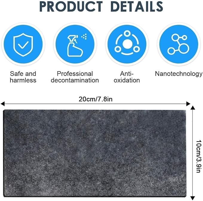 Car Scratches Remover, 6 Pack 2025 Nano Sparkle Cloth - Image 5