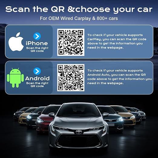 CarPlay Wireless Adapter for iPhone & Android Auto, Plug and Play Mini Size 2 - Image 4