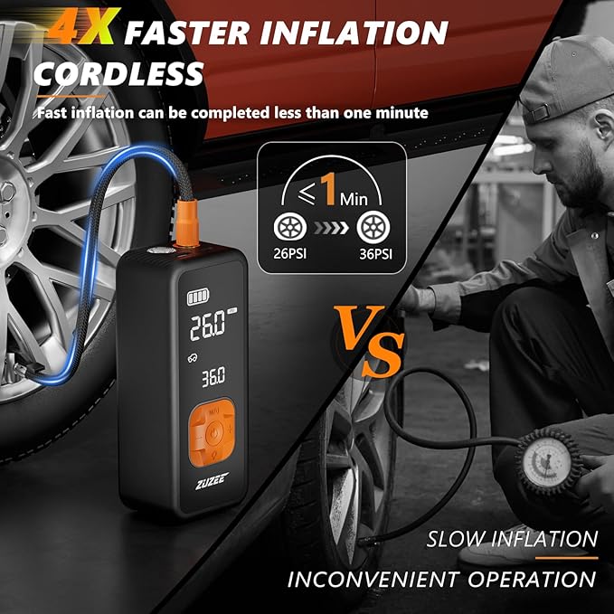 Tire Inflator Portable Air Compressor - Image 2