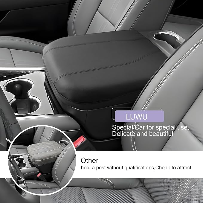 LUWU 2025 Suburban Tahoe Center Console Cover Compatible - Image 5