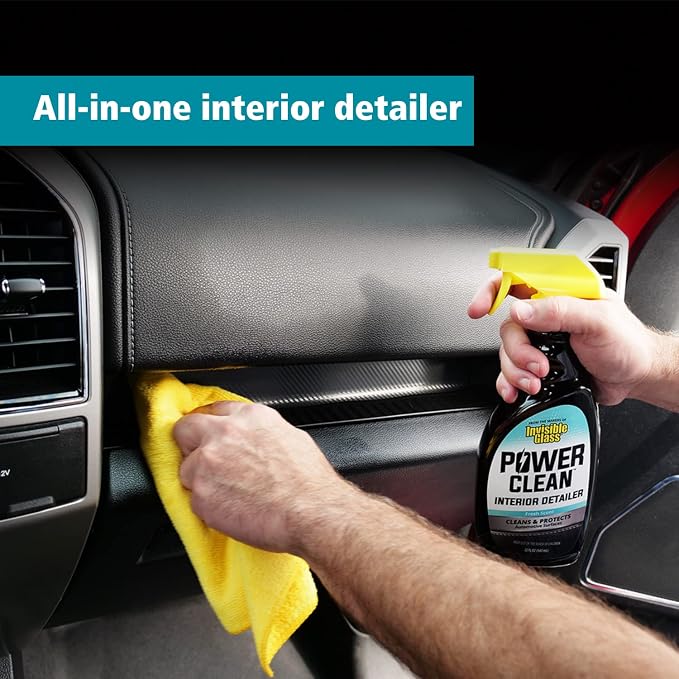 Invisible Glass 92024-2PK Power Clean Automotive Interior Detailer Cleaner - Image 2