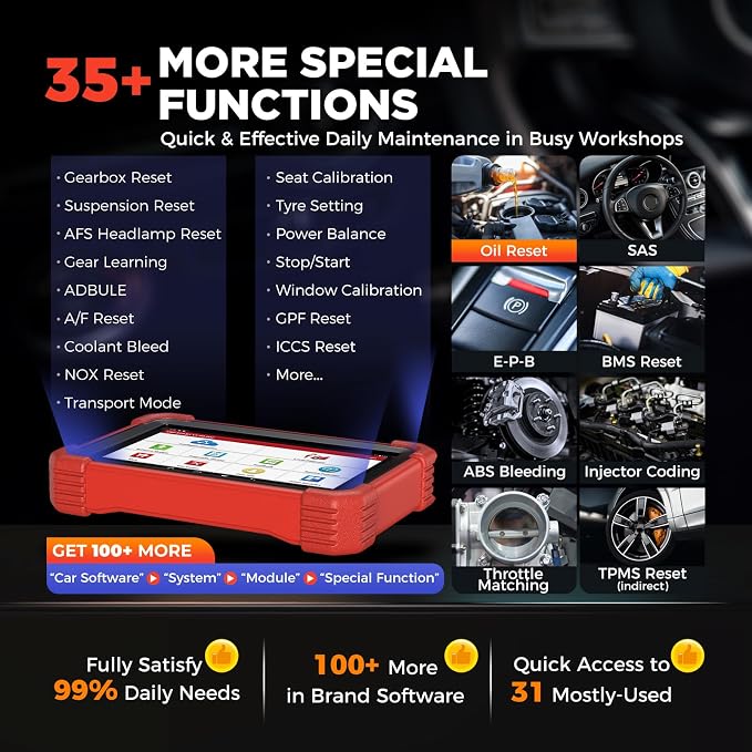 LAUNCH X431 CRP919XBT OBD2 Scanner, 2025 Wireless Bidirectional Scan Tool - Image 4