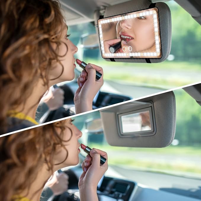 Car Sun Visor Vanity Mirror - Image 5