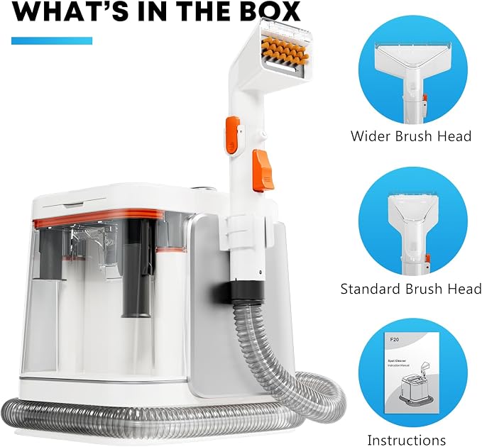 Portable Carphcleaner & Upholstery Cleaner Machine - Image 6