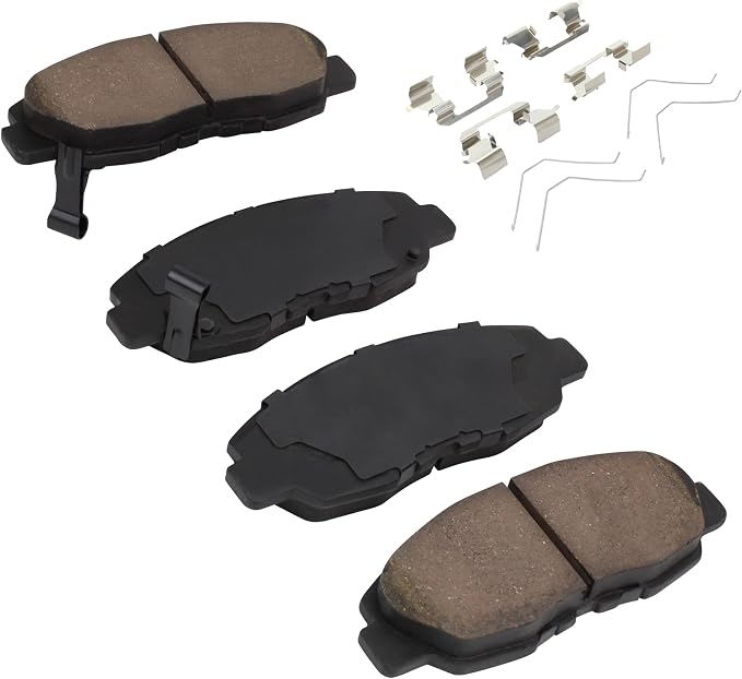 Premium Ceramic Front Brake Pads Compatible - Image 2
