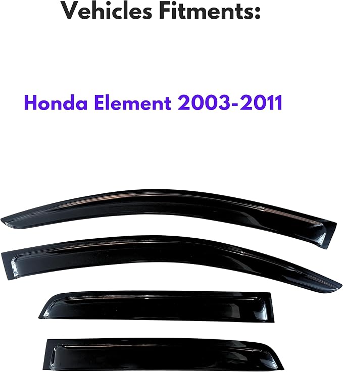 KPY Window Visors Compatible - Image 2