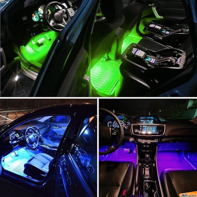 Nilight RGB LED Car Interior Stripe Light - Image 8