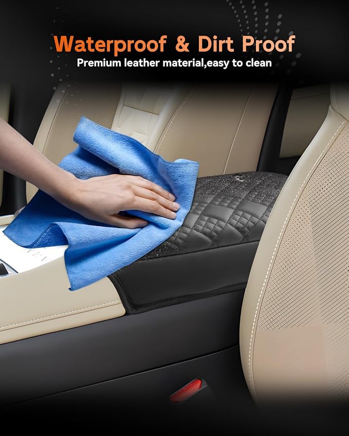 CDEFG for 2025 Nissan Armada Center Console Cover Armrest Box Cover for Armada - Image 6