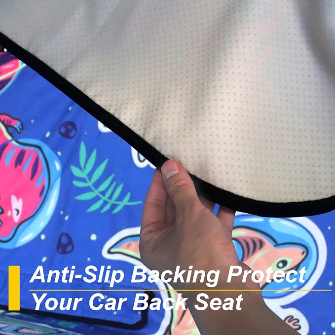 Back Seat Cover for Car Trucks Van SUV, Waterproof Rear Bench Towel Seat Covers - Image 5