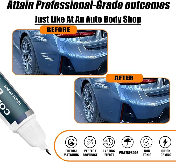 Arctic Race Blue Metallic Touch Up Paint - Image 2