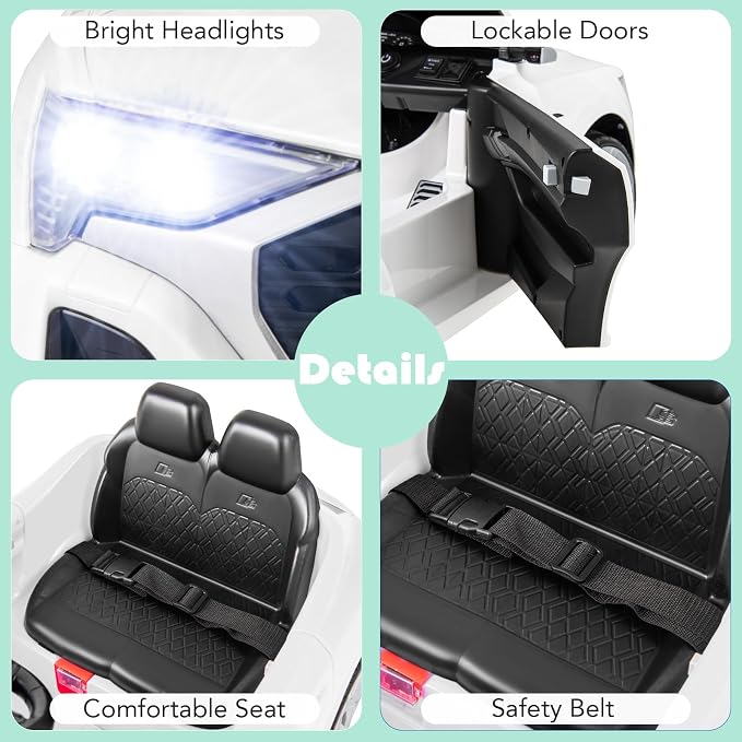 Licensed Audi SQ8 Ride on Car by OLAKIDS, 12V Kids Electric Vehicle - Image 8