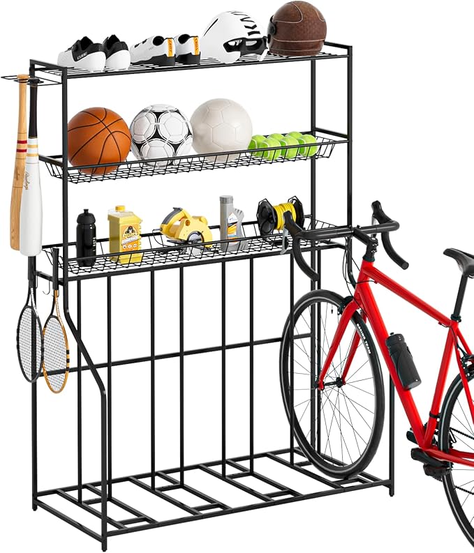 4 Bike Stand, Bike Rack Garage by Unknown