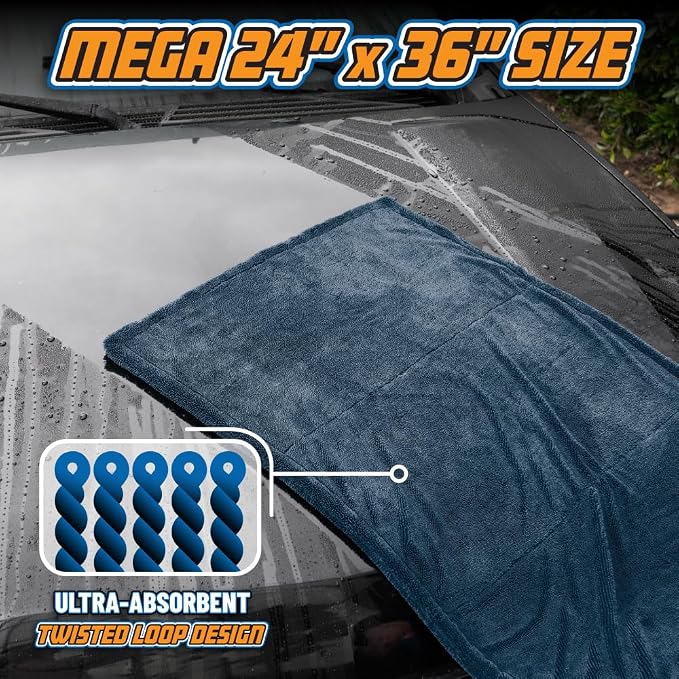 Chemical Guys, Microfiber Drying Towel - Image 5