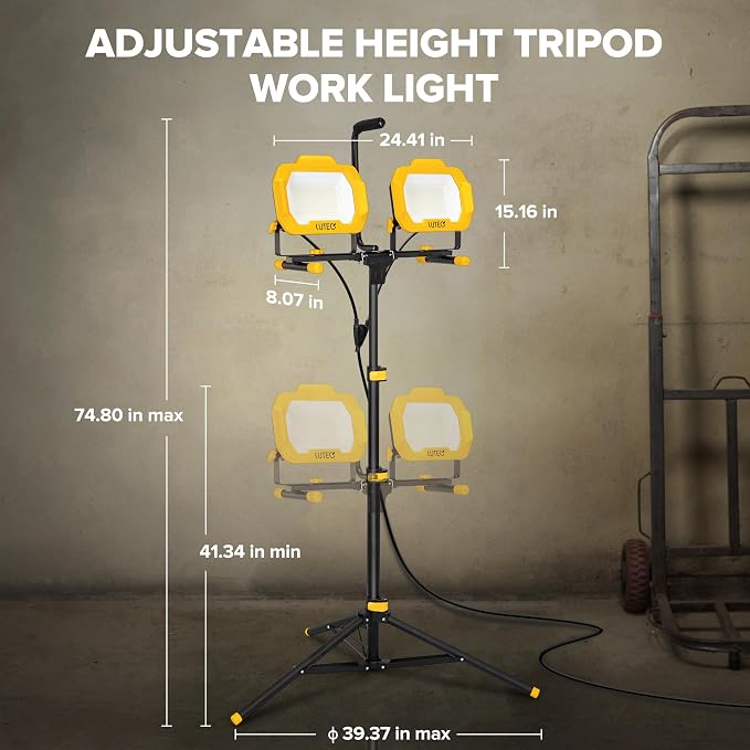 LUTEC 25000 Lumen LED Work Lights - Image 6