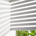 Persilux Cordless Zebra Blinds for Indoor Windows, Free-Stop Zebra Blinds by PersiluxHome