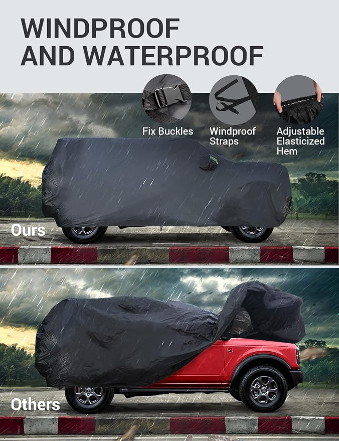 Proadsy 2025 Upgrade Car Cover Compatible - Image 4