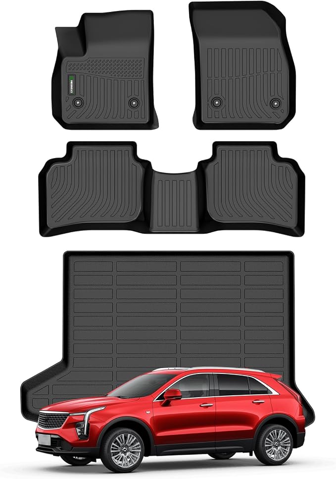 ANBINGO®Floor Mats Fit for Cadillac XT4 2019-2025 & Cargo Liners All Weather by ANBINGO
