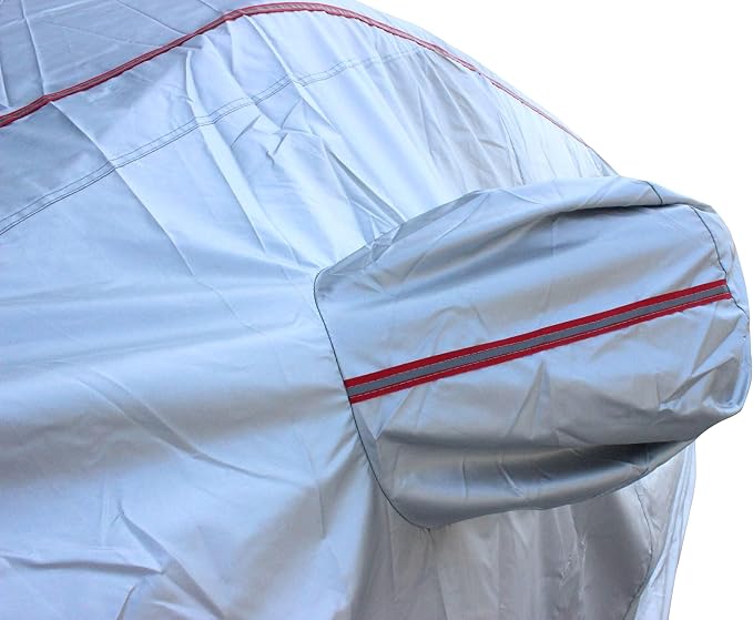 Tecoom Hard Shell Truck Car Cover Waterproof UV-Proof Windproof Zipper Design - Image 4
