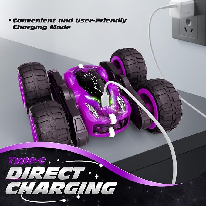 Tecnock Remote Control Car for Kids, 2.4GHz RC Cars - Image 3