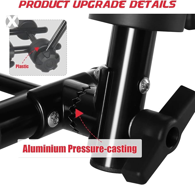 FORWODE Premium Kayak Roof Rack, 2 Pair J-Bar Roof Rack, Folding Adjustable Rack - Image 4