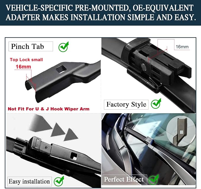 AUTOBOO 25"+22" Windshield Wipers - Image 6