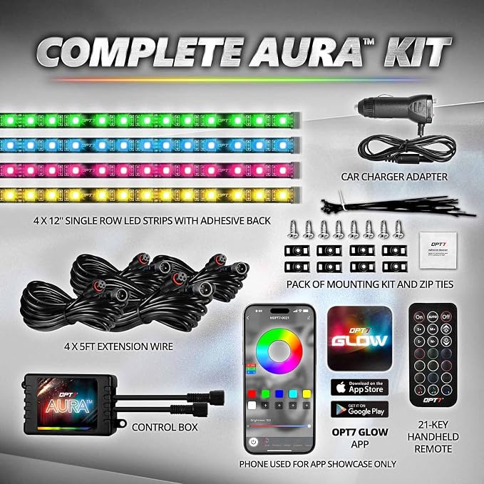 OPT7 Aura Pro Interior Car Lights - Image 8