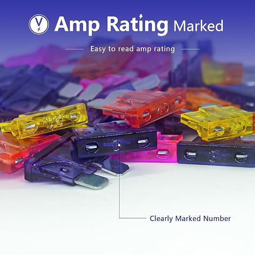 3 Amp Standard Fuse, 3A Car Blade Fuses - Image 5