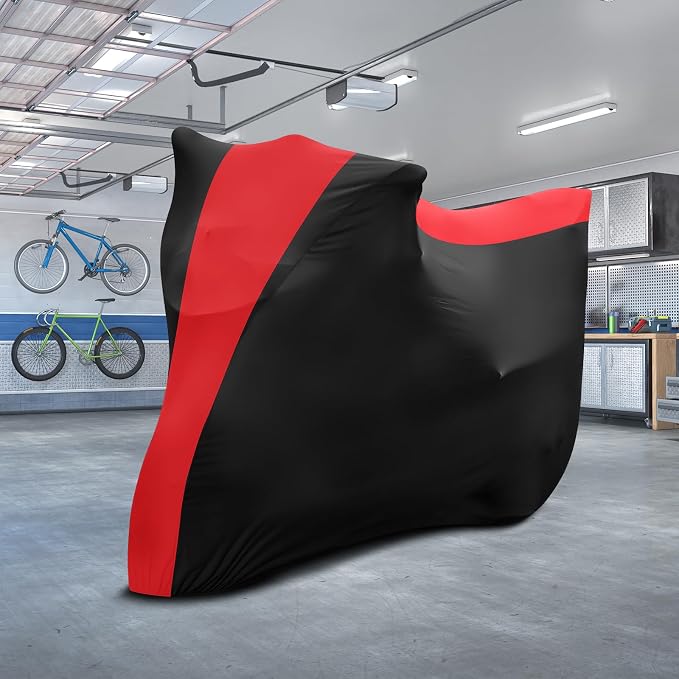 Indoor Motorcycle Cover, Soft Stretch Elastic Dustproof Protection Windproof - Image 7