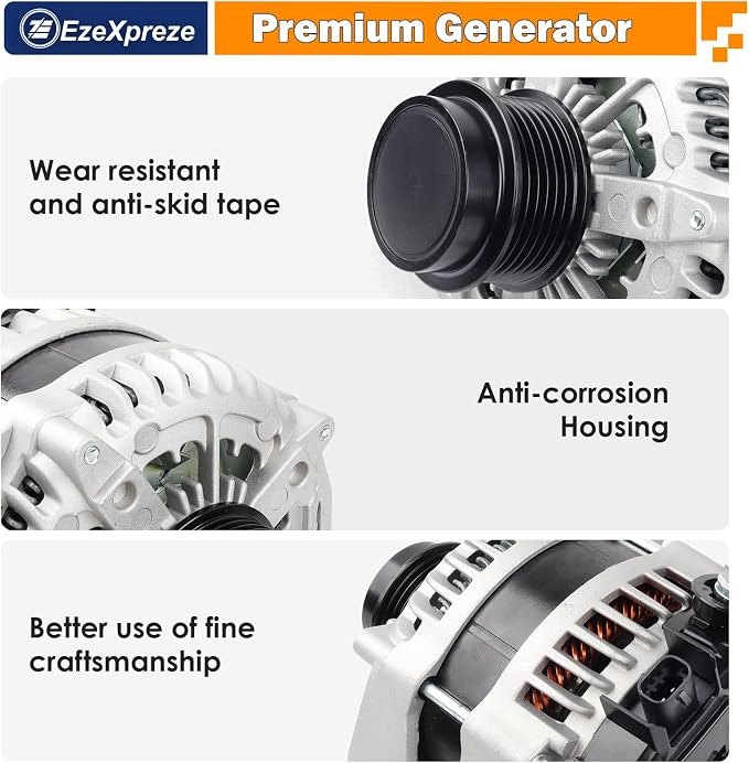 EZEXPREZE Alternator Fit for 2014-18 GMC Sierra and Chevy Silverado 1500 - Image 4