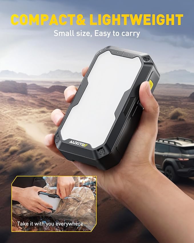 AUXITO Car Battery Jump Starter: 5000A Portable Jump Starter Up to 8.5L Gas and - Image 6