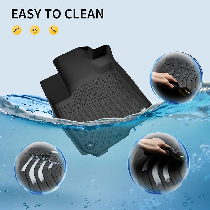 GINOWY-Floor Mats for Lincoln Aviator 2020-2024 2025, Car Mats for Lincoln - Image 8