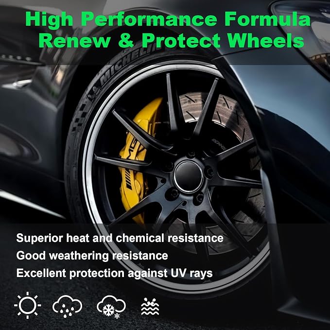 NADAMOO Aluminum Wheel Spray Paint, Car Rim Aerosol Paint - Image 3